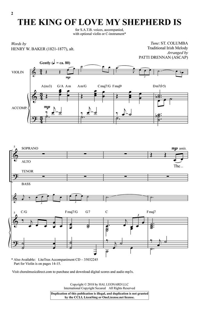 The King of Love My Shepherd Is